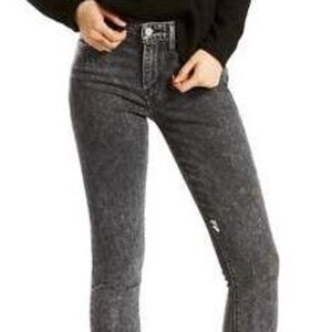 Levi’s 721 High Rise Skinny Jeans Black Wash Women’s Size 28